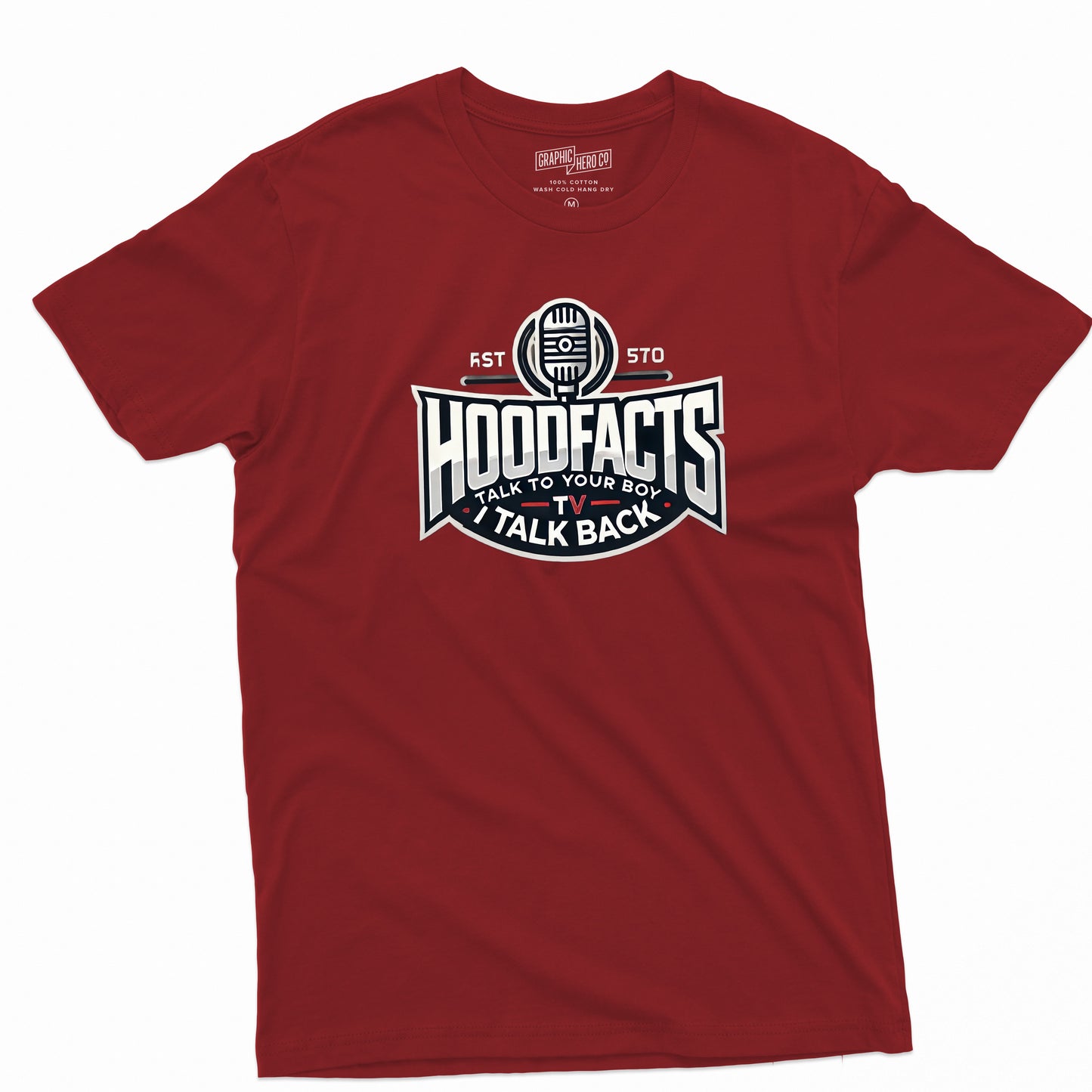 T-shirt, featuring the phrase "Talk to your boy I talk back"