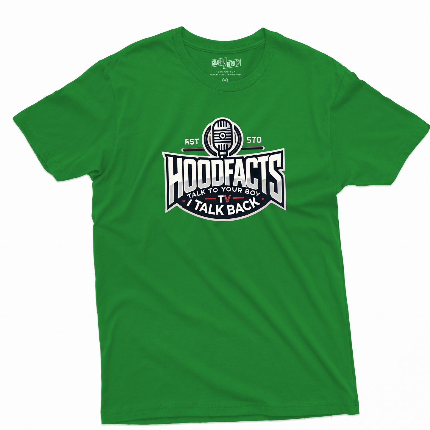 T-shirt, featuring the phrase "Talk to your boy I talk back"