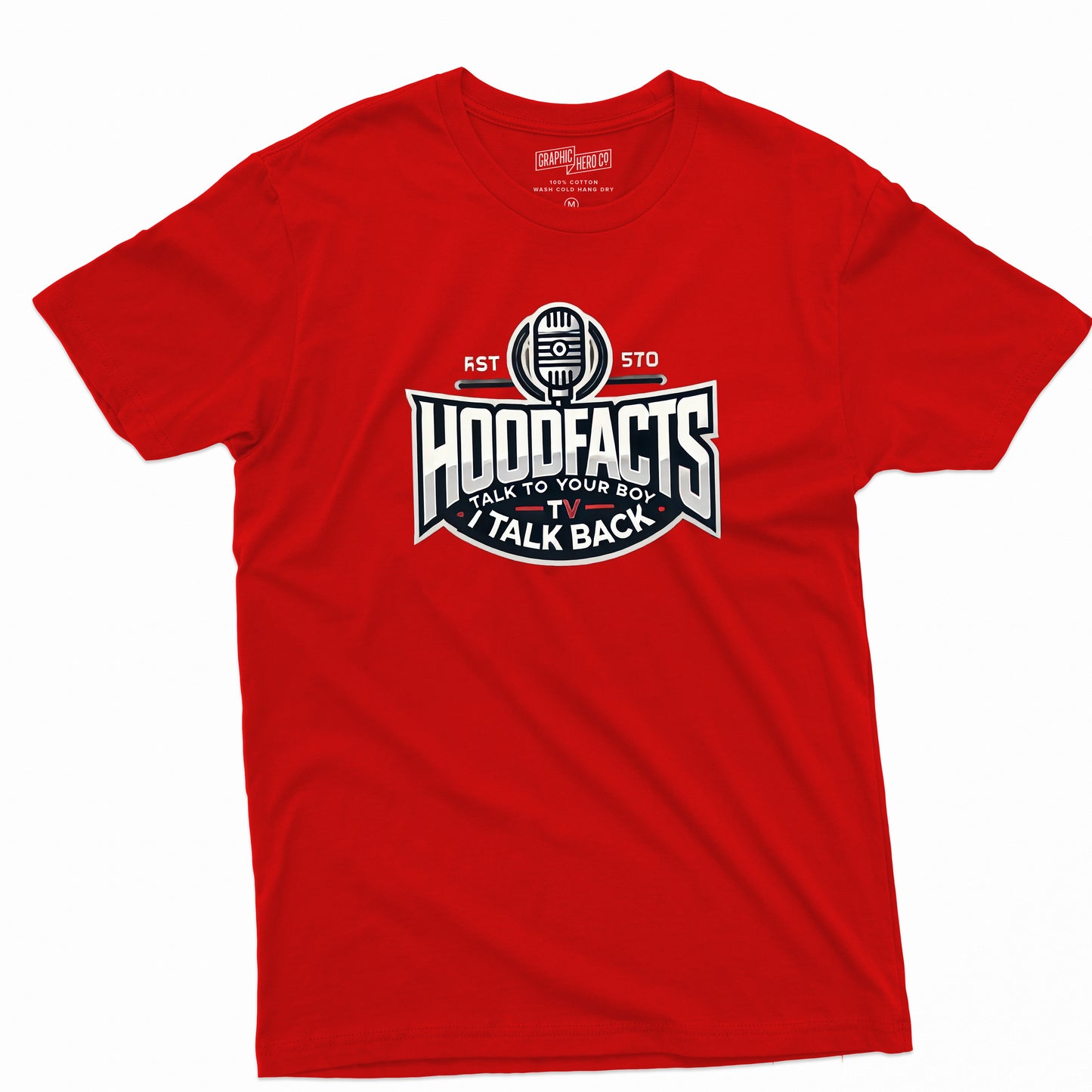 T-shirt, featuring the phrase "Talk to your boy I talk back"